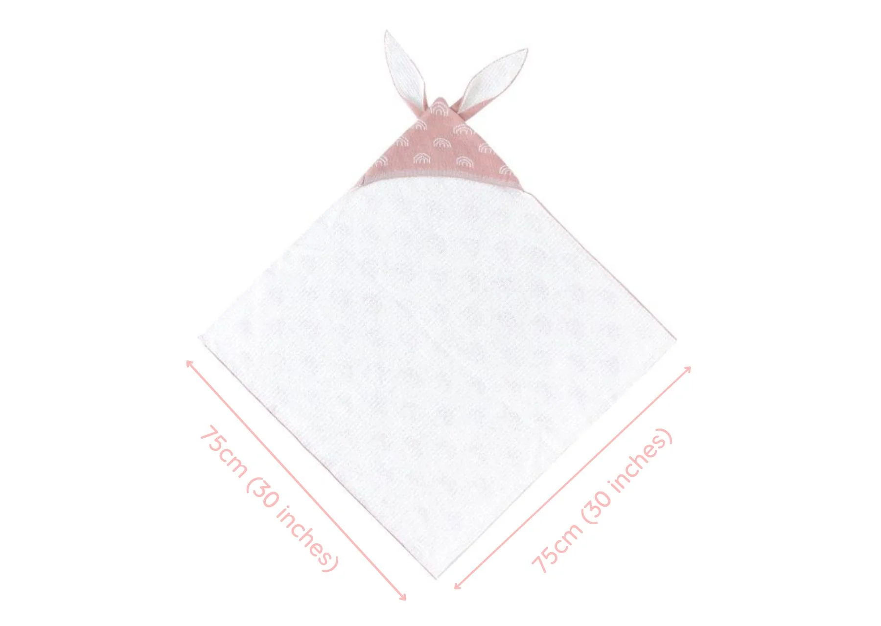 Personalized Bunny Hoodie Blanket - Image 6